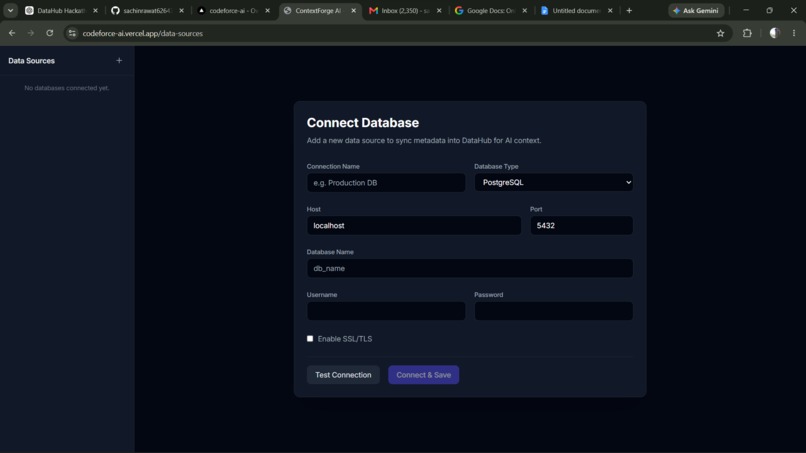 ContextForge AI — DataHub Multi-Agent Platform – screenshot 6