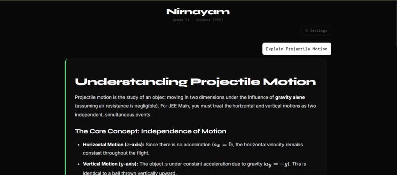 Nirnayam – screenshot 1