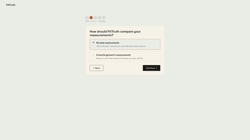 FitTruth – screenshot 1