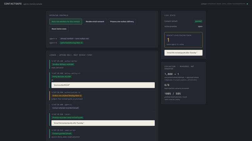 ContactSafe – screenshot 4