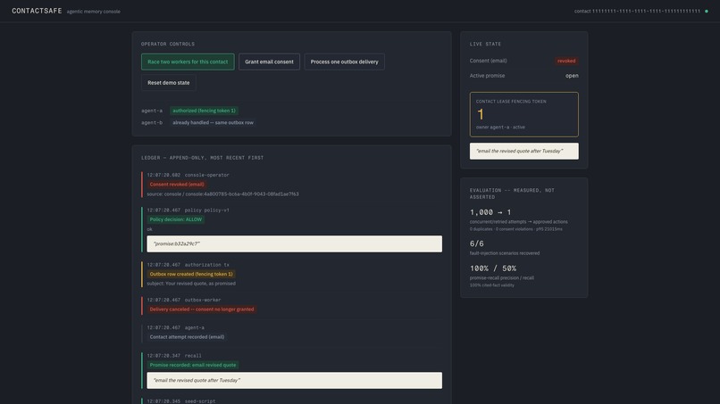 ContactSafe – screenshot 5