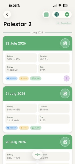 JuiceBox: EV Charging Log – screenshot 6