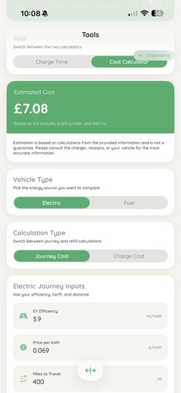 JuiceBox: EV Charging Log – screenshot 11