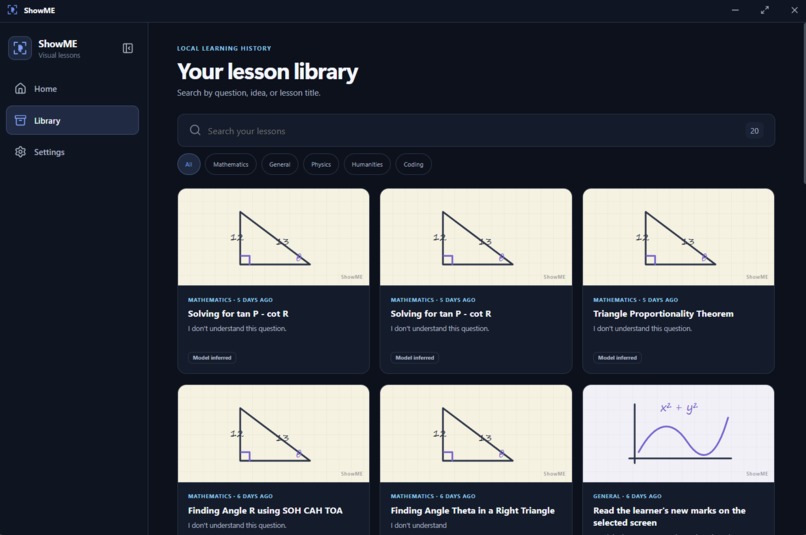 ShowME – screenshot 2