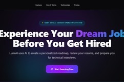 LuminAI - AI Career Mentor – screenshot 1