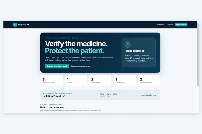MedProof AI – screenshot 1