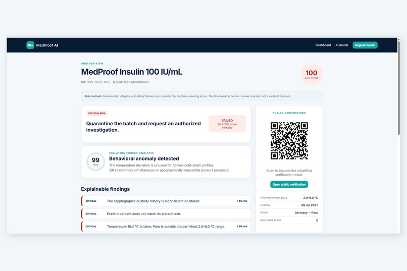 MedProof AI – screenshot 3
