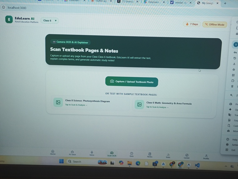 EchoLearn - Offline Multilingual AI Learning Assistant – screenshot 1