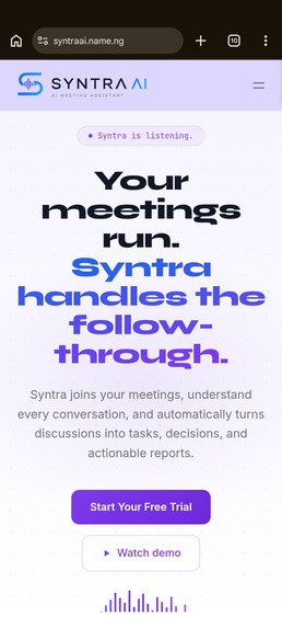 Syntra AI  – screenshot 1