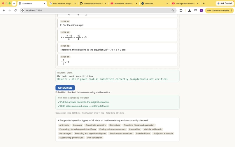 EulerMind – screenshot 2