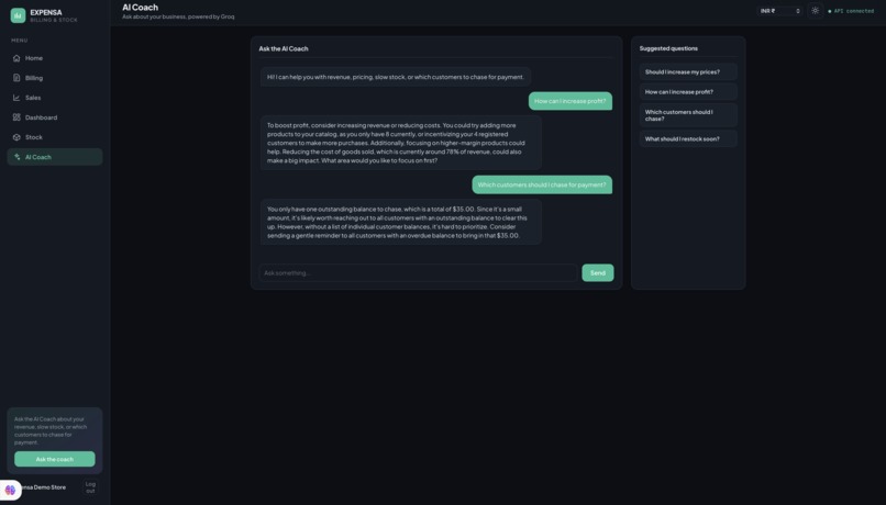 EXPENSA (An app to manage business better) – screenshot 15