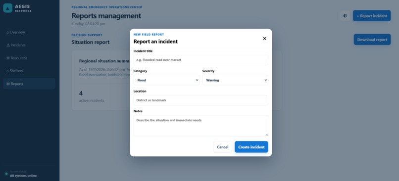 statilite image detect the disaster line modle – screenshot 1