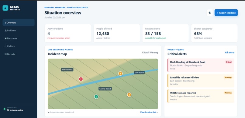 statilite image detect the disaster line modle – screenshot 3