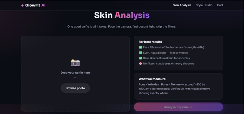 GlowFit – screenshot 1