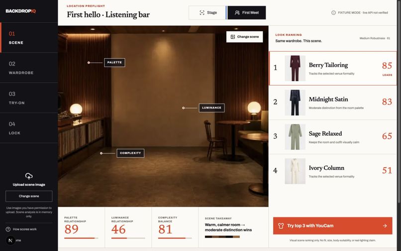 BACKDROPIQ – screenshot 1