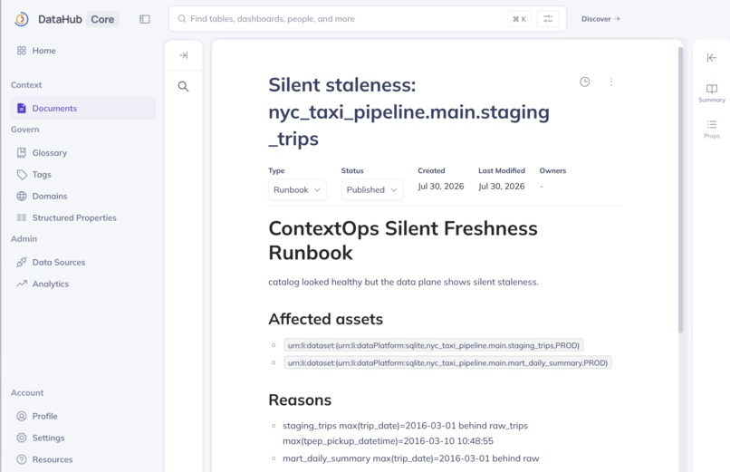 ContextOps – screenshot 2