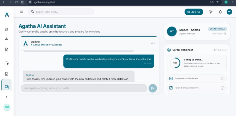 Agatha Career Intelligence – screenshot 8