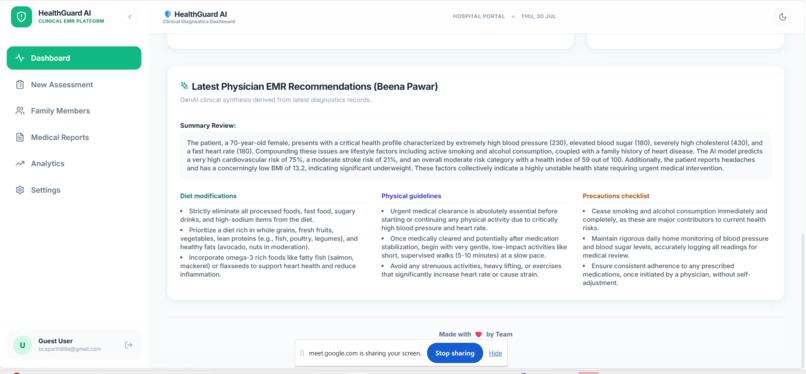 Health Guard AI – screenshot 8