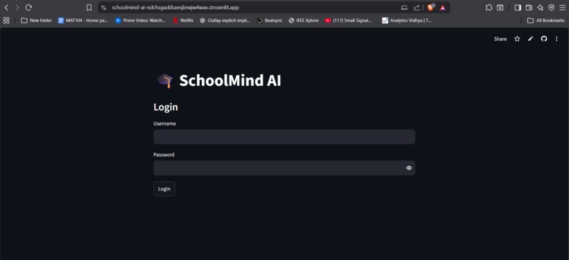 SchoolMind AI — Conversational School Data Assistant – screenshot 3