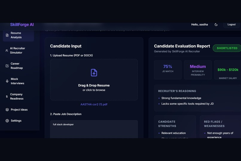 SkillForge AI – screenshot 7