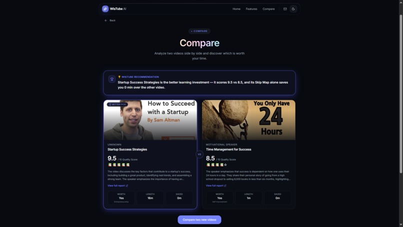 WiseTube AI. – screenshot 11