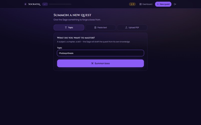 Socratiq – screenshot 6