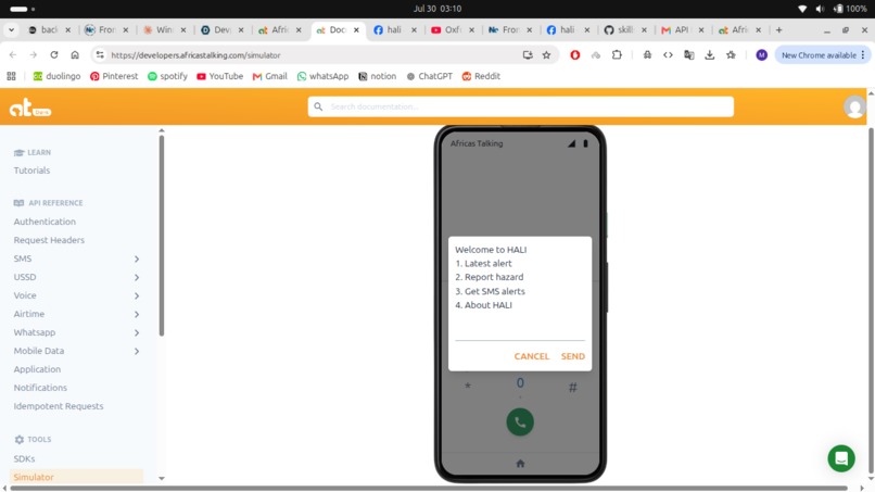 Hyper-Local Early Warning Detection System(HALI) – screenshot 2