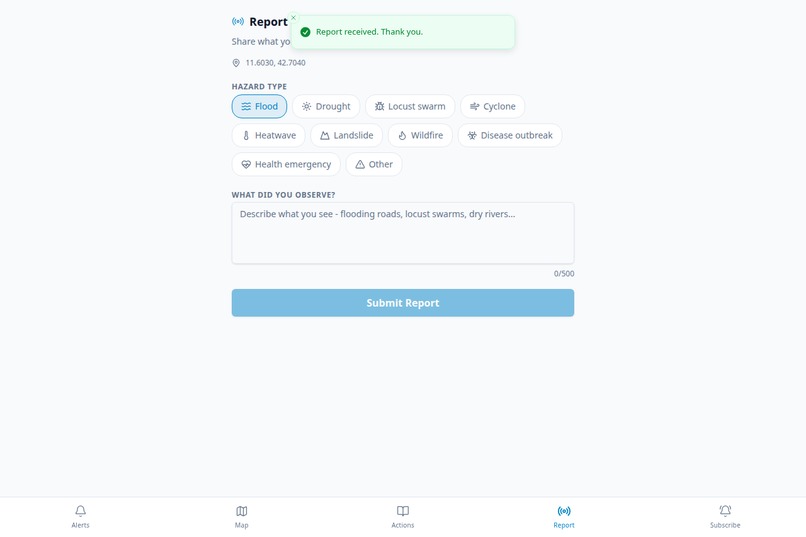 Hyper-Local Early Warning Detection System(HALI) – screenshot 6