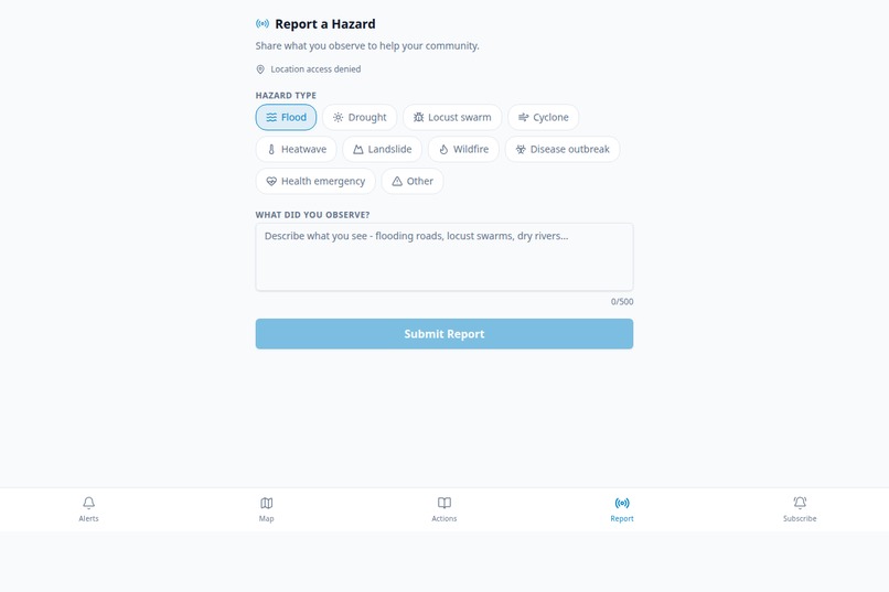 Hyper-Local Early Warning Detection System(HALI) – screenshot 13