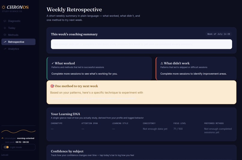 CHRONOS – screenshot 5