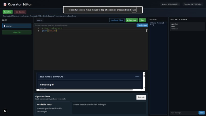 The Zero-Trust Collaborative Engine (ZTCE) – screenshot 3