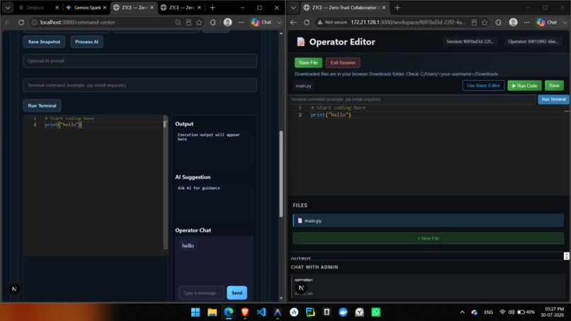 The Zero-Trust Collaborative Engine (ZTCE) – screenshot 4