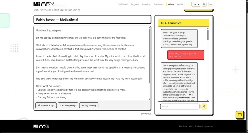 MirrAI – screenshot 10