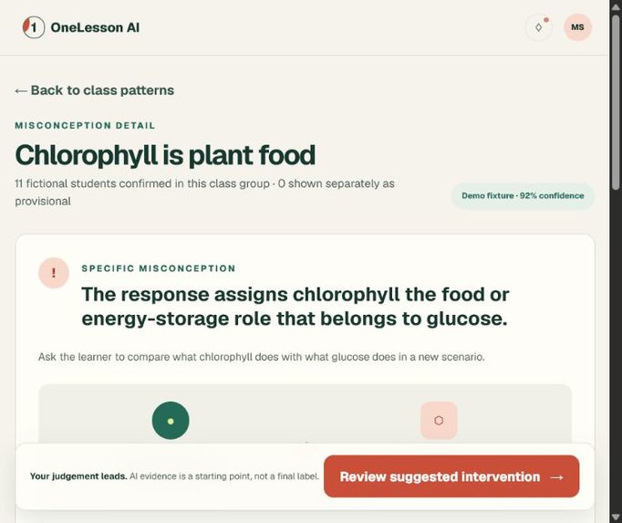 OneLesson AI – screenshot 4