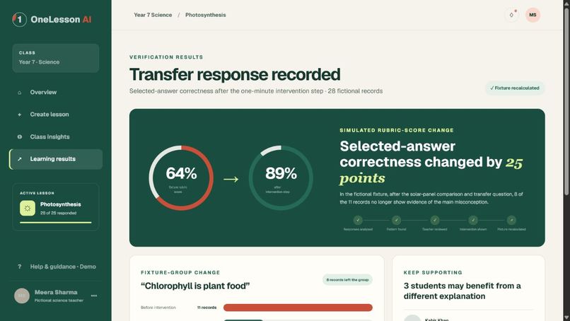OneLesson AI – screenshot 6