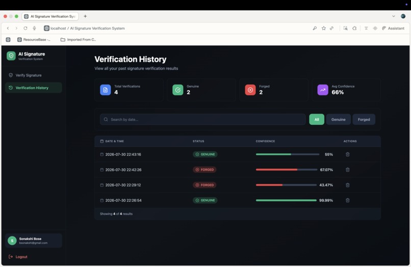 authentisign – screenshot 7