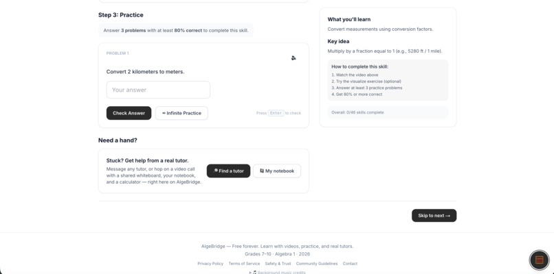 Algebridge – screenshot 3