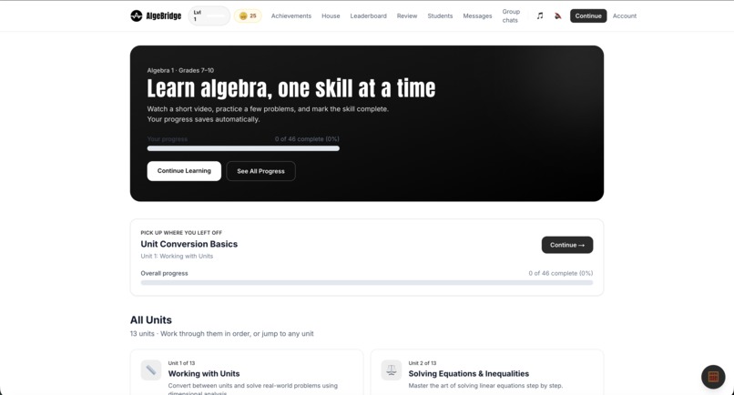 Algebridge – screenshot 5