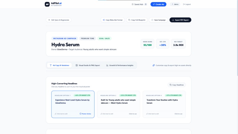 Ad pilot ai – screenshot 3