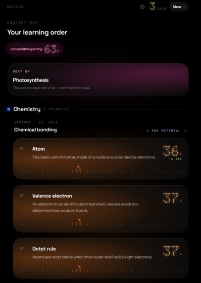 Bridge - Learn from your interests. – screenshot 4