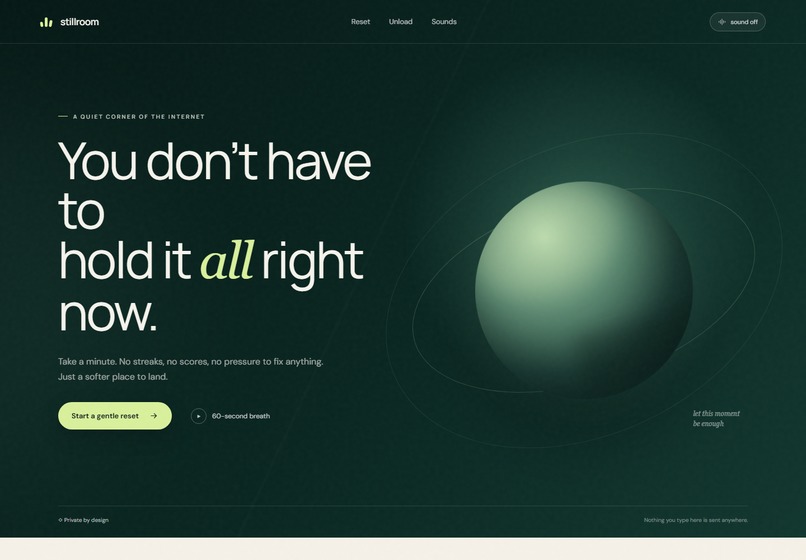 Stillroom  – screenshot 1