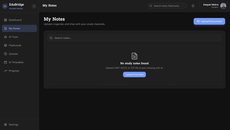 EduBridge – screenshot 2