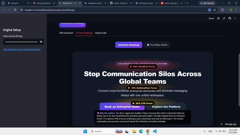 SiteGlow AI – screenshot 5