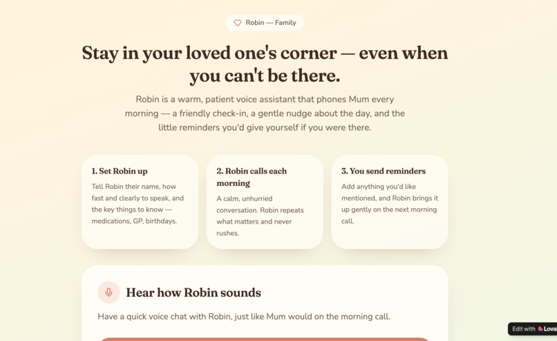 Robin Assistant – screenshot 1