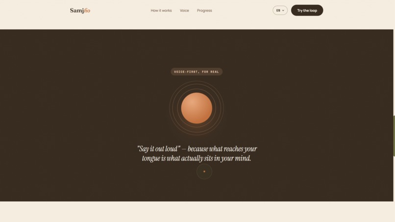 Samjho: The Feynman AI Tutor – screenshot 1