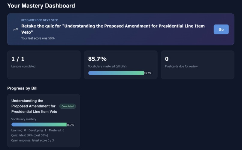 DebateSim – screenshot 2