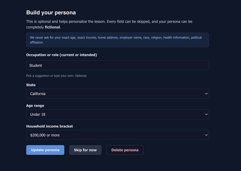 DebateSim – screenshot 4