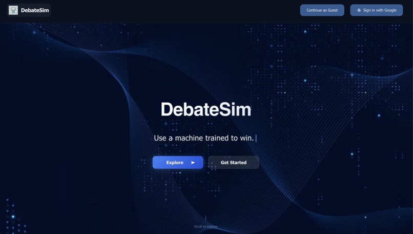 DebateSim – screenshot 7