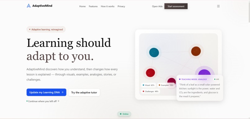 AdaptiveMind AI – screenshot 5