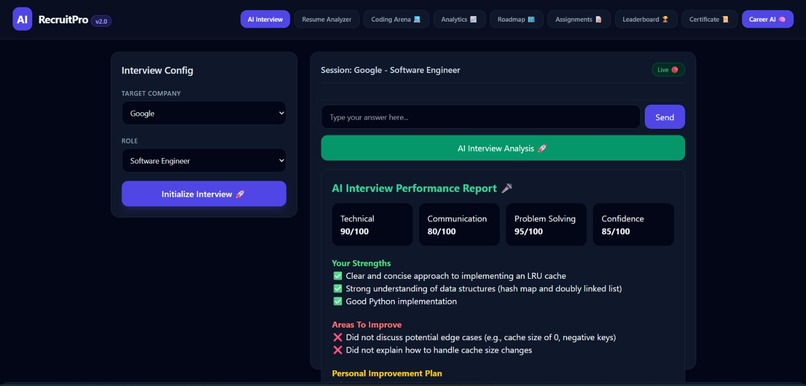 RecruitPro – AI Interview & Career Ecosystem – screenshot 10